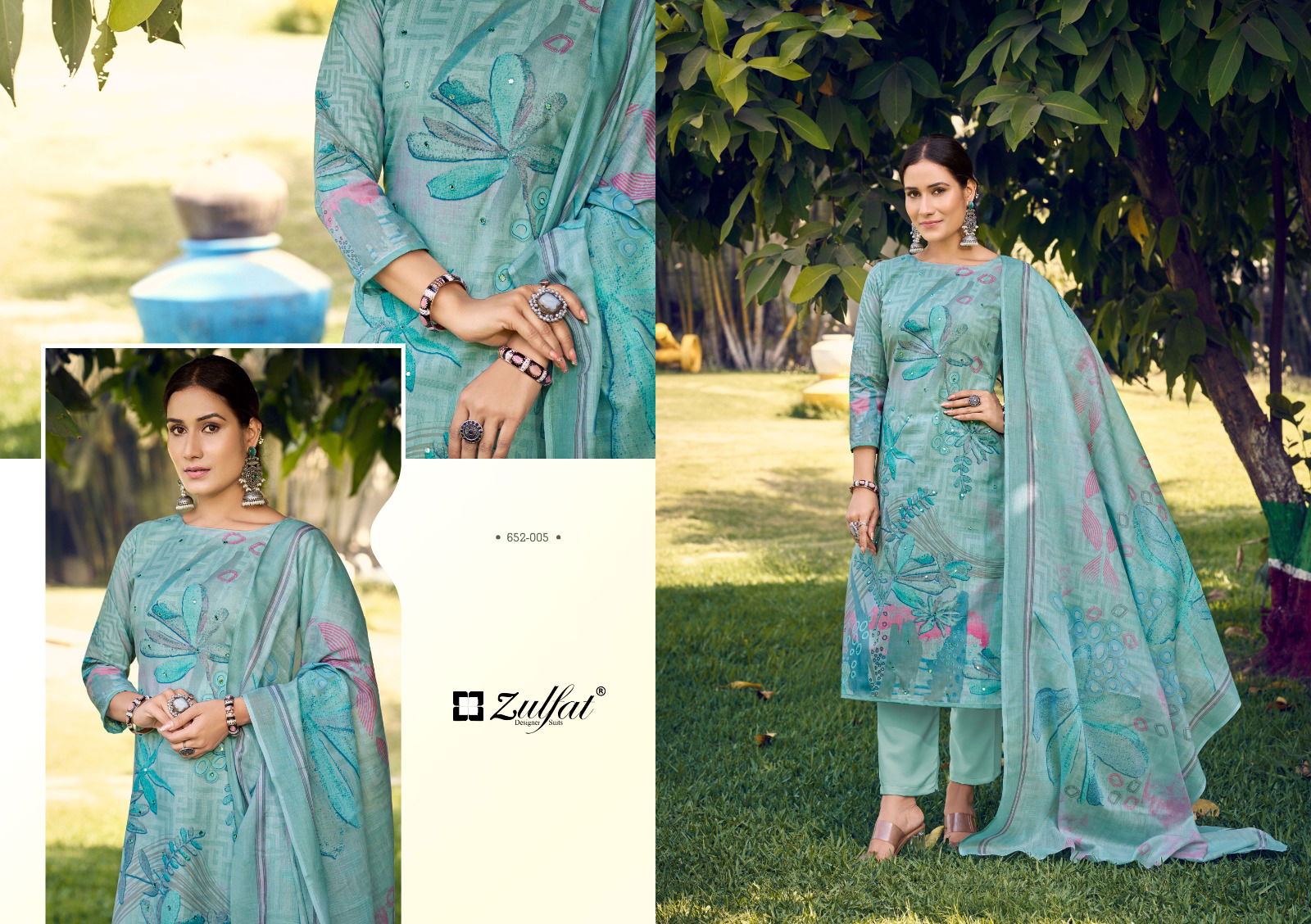 Summer Breeze Vol 2 By Zulfat Cotton Printed Designer Dress Material Suppliers In India